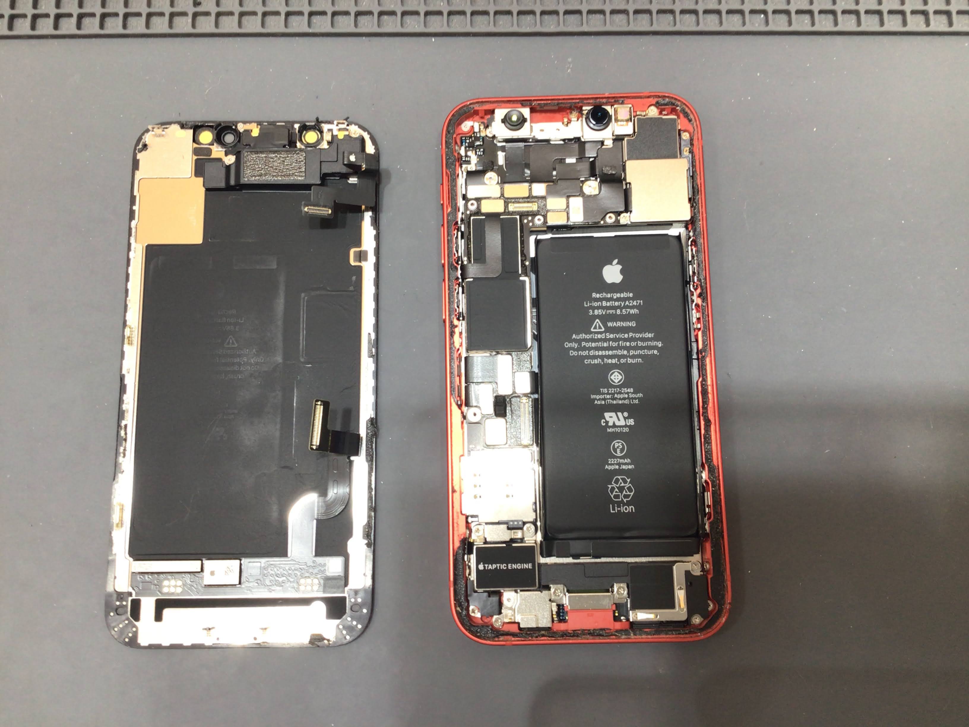 iPhone12miniバッテリー修理　データをそのまま・最短即日修理のスマホ修理工房イーアス高尾店にご相談下さい！